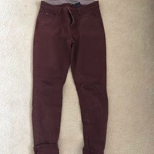 Tommy Hilfiger Maroon Jeans